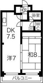 公園ハイツ 間取り図画像