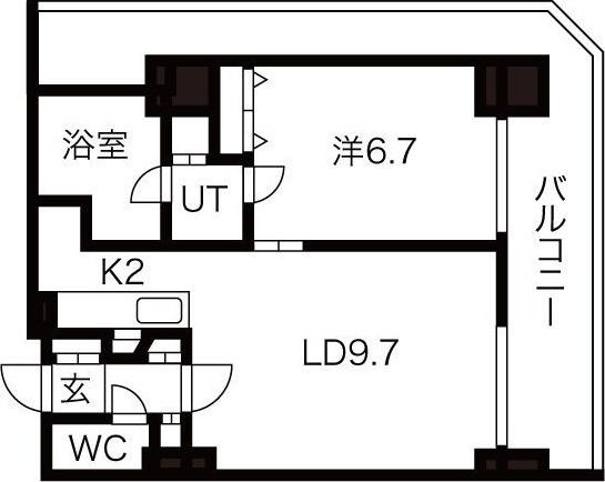 グランドタワー札幌 間取り図画像