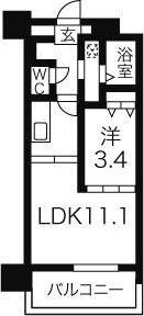 イリオス中島公園 間取り図画像