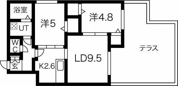 アヴェンタドール学園前 間取り図画像