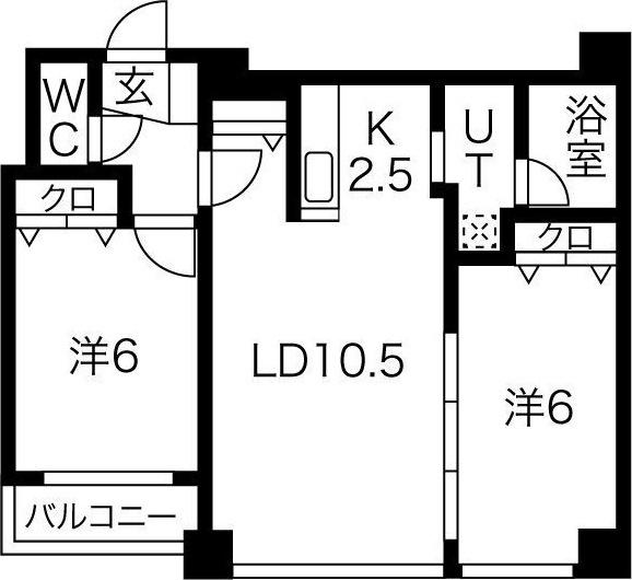 ノヴァクリスタル 間取り図画像