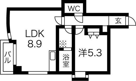 戸佐ビル 間取り図画像