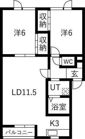 アイリス 間取り図画像