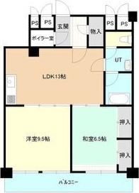 平岸パールハイム 間取り図画像
