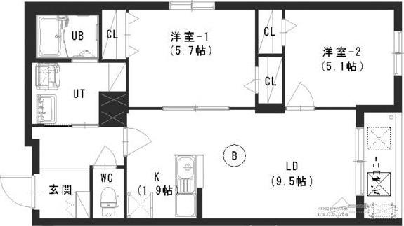 NOON南山鼻(ヌーンミナミヤマハナ) 間取り図画像
