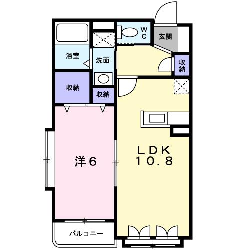 エアリーズ・ヒルズ（203） 間取り図画像