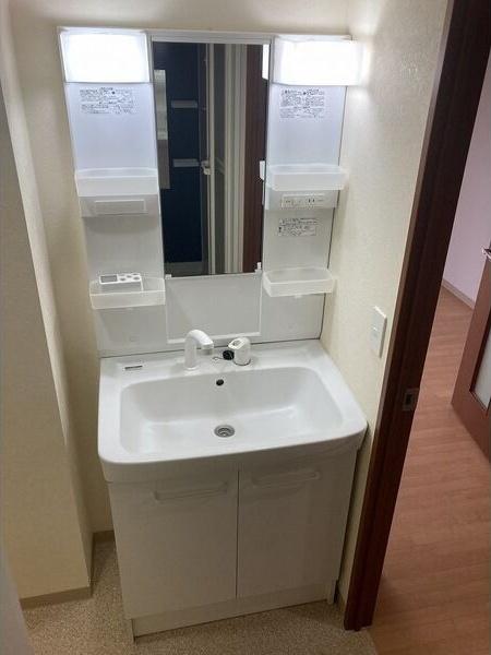 札幌市白石区中央三条マンション 洗面