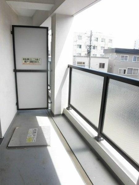 札幌市豊平区水車町マンション バルコニー