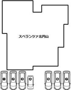 speranza KITAMARUYAMA(スペランツァ北円山) 駐車場