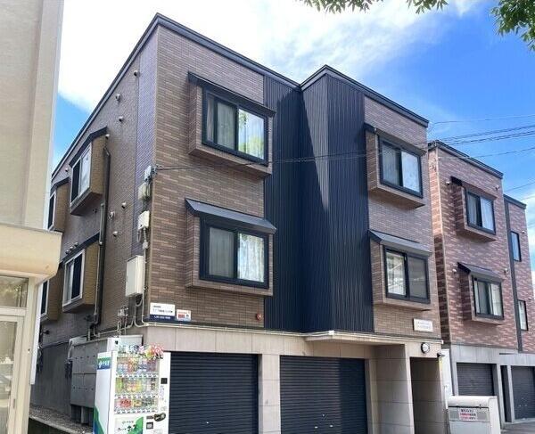 札幌市豊平区豊平八条アパート 外観