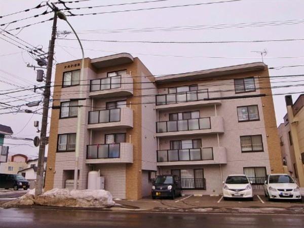 札幌市白石区中央三条マンション 外観
