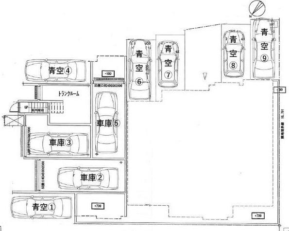 イーストスター東札幌 駐車場