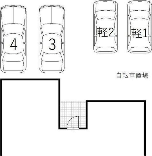 インフィニティN19 駐車場