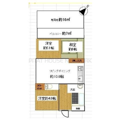  間取り図写真