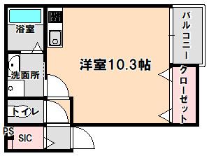 ディアコート生駒 間取り図画像