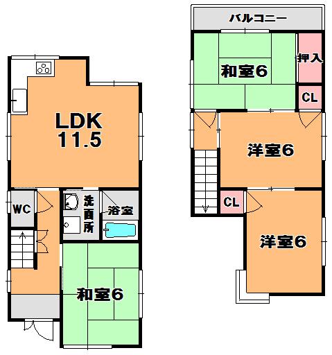  間取り図写真