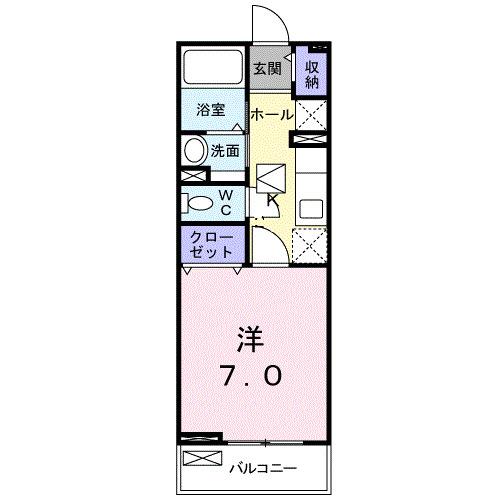 善紀ハイツⅡ号館（103） 間取り図画像