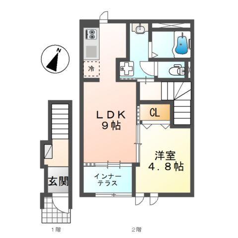 アダージオ 間取り図画像