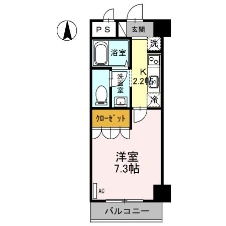 グリーンフィール大宮（906） 間取り図画像