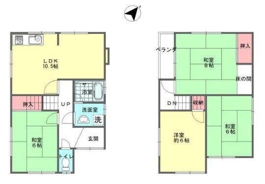  間取り図写真