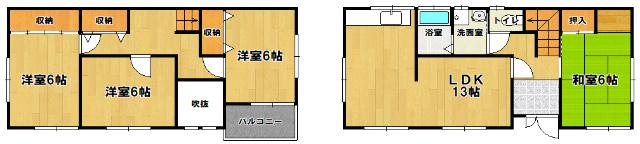  間取り図写真