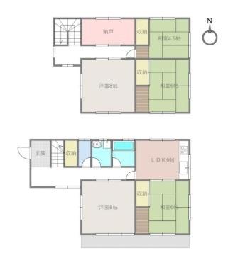  間取り図写真