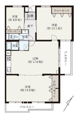  間取り図写真