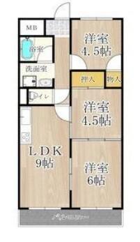  間取り図写真
