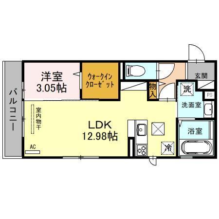 グランデSG（203） 間取り図画像