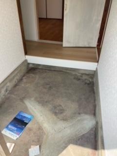 五条2丁目平屋 玄関