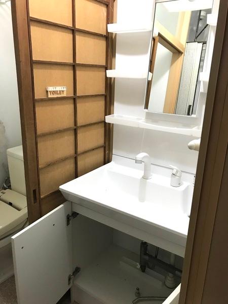 本輪西町借家（1） 洗面