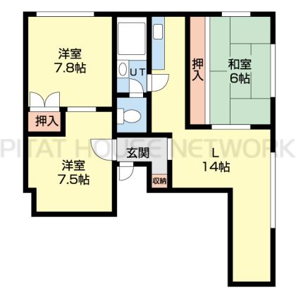  間取り図写真