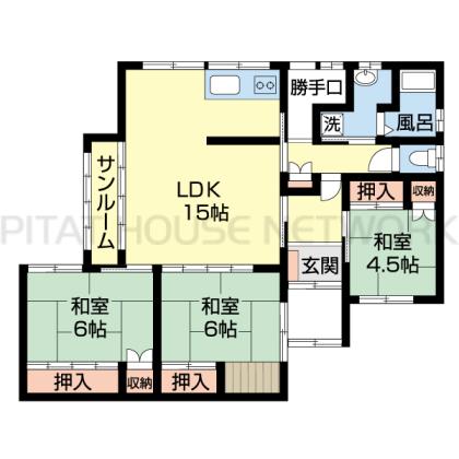 間取り図写真