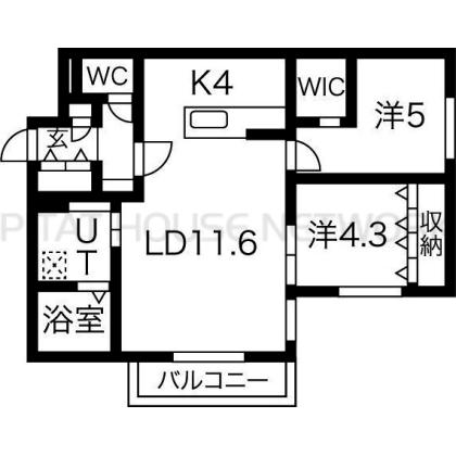  間取り図写真
