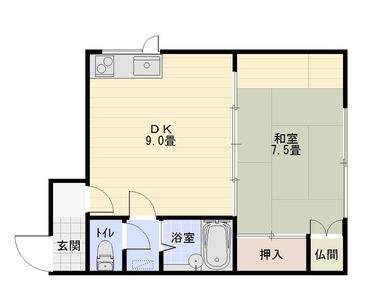  間取り図写真
