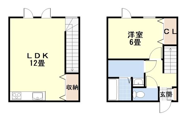メゾンドK136（B） 間取り図画像