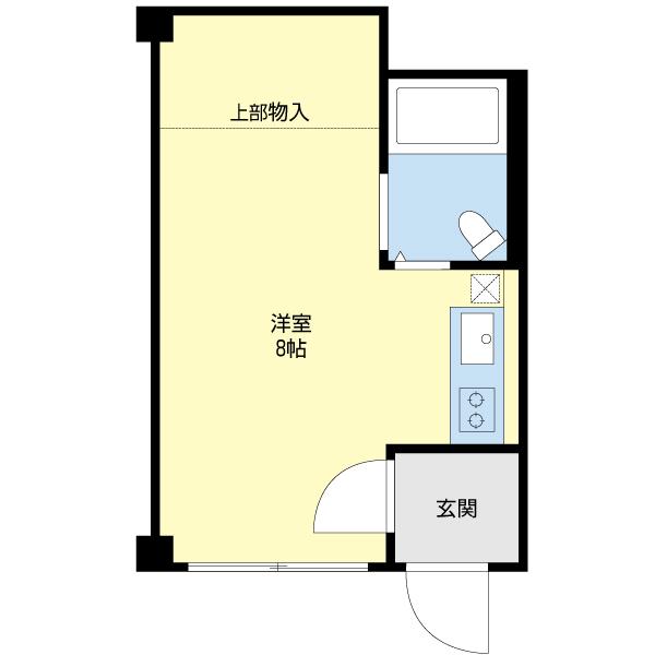 蘭東コーポ（107） 間取り図画像