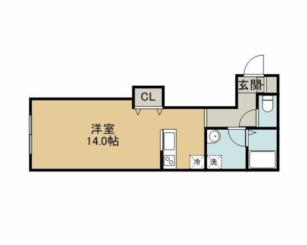 ラフィラ中島（202） 間取り図画像