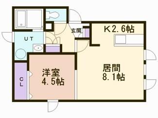 RESIDENCE WASHIBETSU（202） 間取り図画像