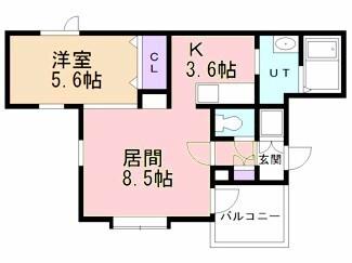 コンコルディア（101） 間取り図画像