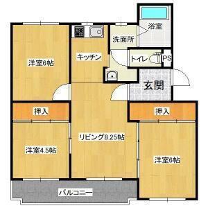  間取り図写真