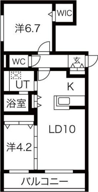 札幌市中央区北六条西マンション 間取り図画像