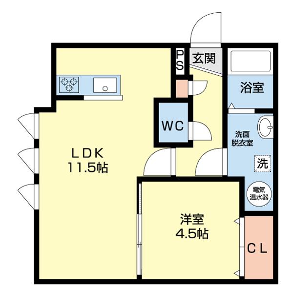  間取り図写真