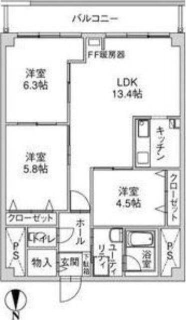  間取り図写真