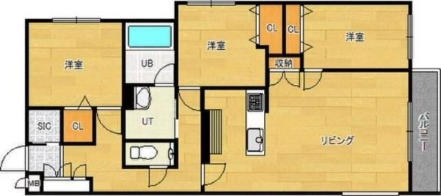  間取り図写真
