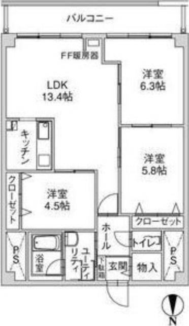  間取り図写真