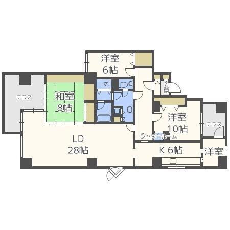  間取り図写真
