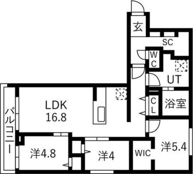  間取り図写真