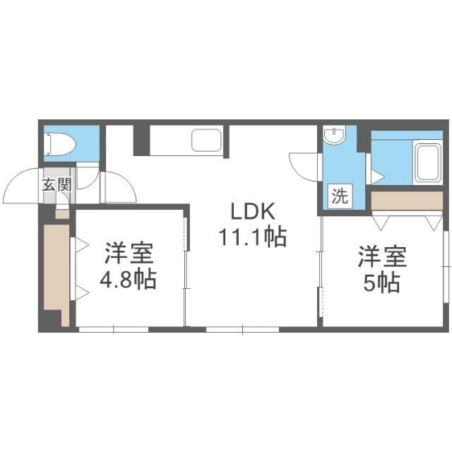 ＩＬ　ＬＥＯＮＥ（イルレオーネ）（103） 間取り図画像