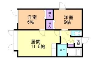 プレル・マルシェ（201） 間取り図画像